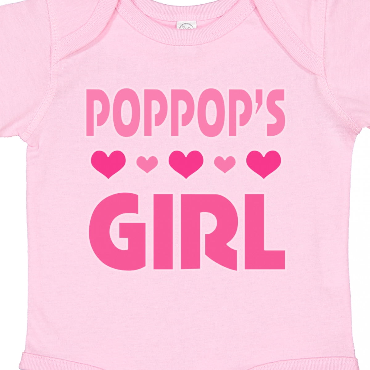 Inktastic Poppop Girl Granddaughter Girls Baby Bodysuit