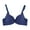 Blue, variant on Bras for Women Wireless Womens Lace Beauty Back Solid Sports Pack Seamless Bralettes for Women Bras for Women Wireless Strap Wrap Plus Size Underwear Everyday Bra Coffee 38