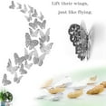 thumbnail image 4 of Luxtrada 48pcs 3D Butterfly Wall Stickers Art Decals Home Room Decorations Decor, 4 of 7