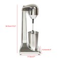 thumbnail image 2 of Commercial Electric Stainless Steel Milk Shake Machine Milk Tea Drink Mixer 100w, 2 of 10