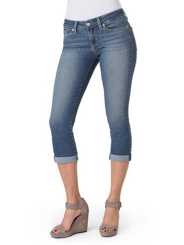 signature by levi strauss & co women's modern capris