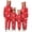 Red-Snowmen, variant on RUINIXCW Christmas Family Pajamas Matching Set for Adult Women Men Kids Baby Xmas Outfit Holiday Jammies Long Sleeve Reindeer Antler Hooded Romper Zip Jumpsuit