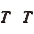 thumbnail image 1 of Cateissary Placa de número de casa de metal resistente a la intemperie y amplia gama de usos Números de casa Retro 3D Sign T t 2Conjunto, 1 of 6