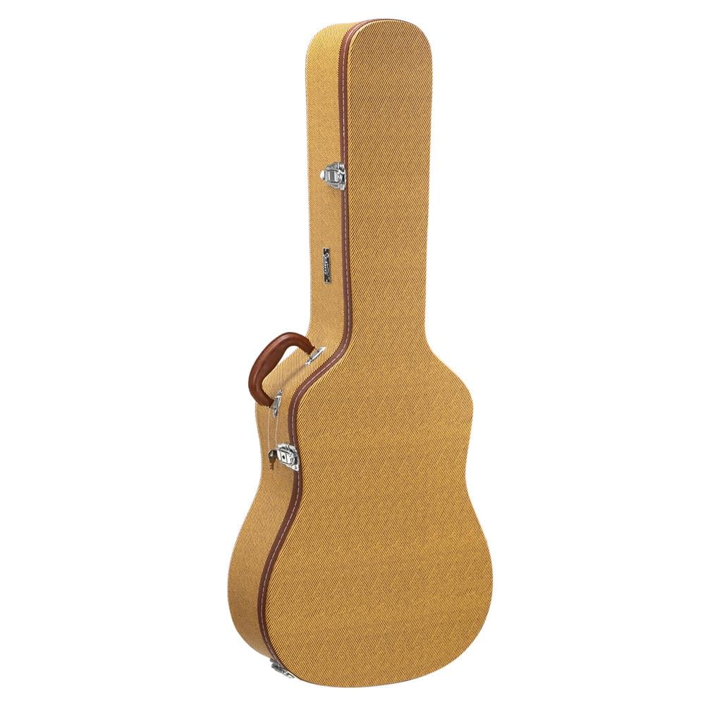 glarry tweed guitar case