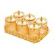 thumbnail image 4 of Plato de frutos secos, plato de aperitivos, platos de aperitivos, plato de lujo dividido 6 cuadrícula, 4 of 9