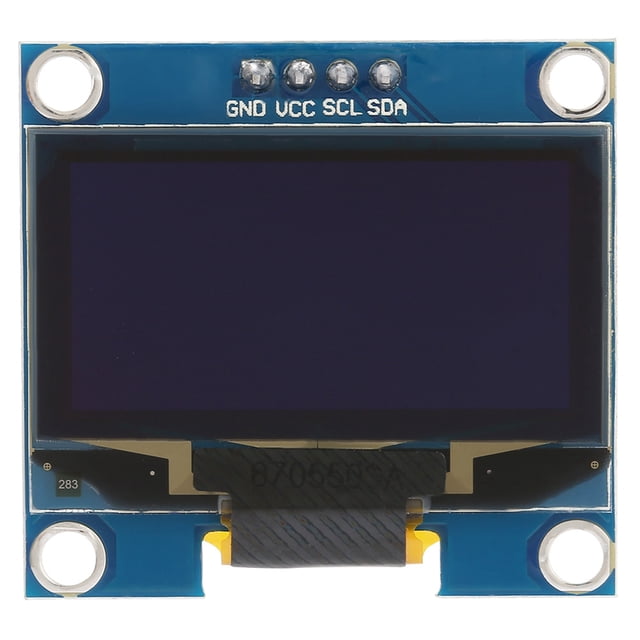 Módulo de pantalla OLED de 1,3 pulgadas con comunicación IIC I2C, 128 x 64, texto azul a color