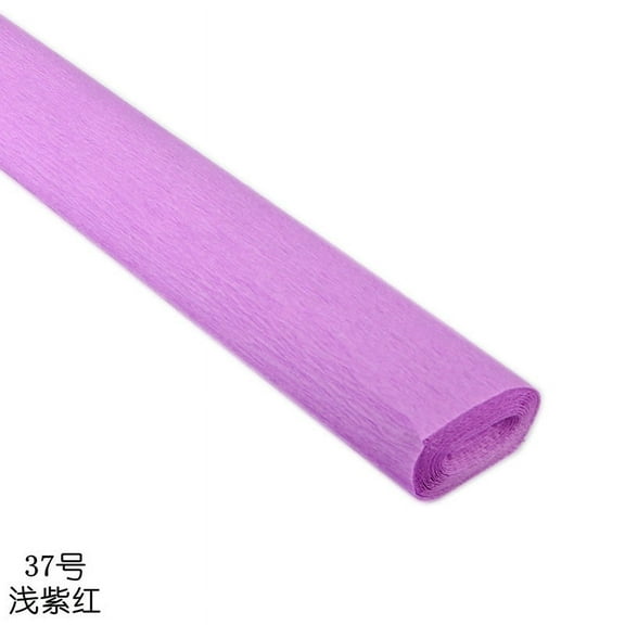 NAMZI Premium Italian Crepe Paper Roll Heavy-Weight 180 Gram,Violet