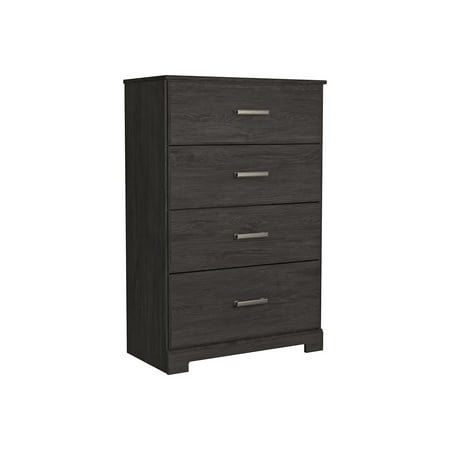 Signature Design by Ashley Belachime Black Four Drawer Chest