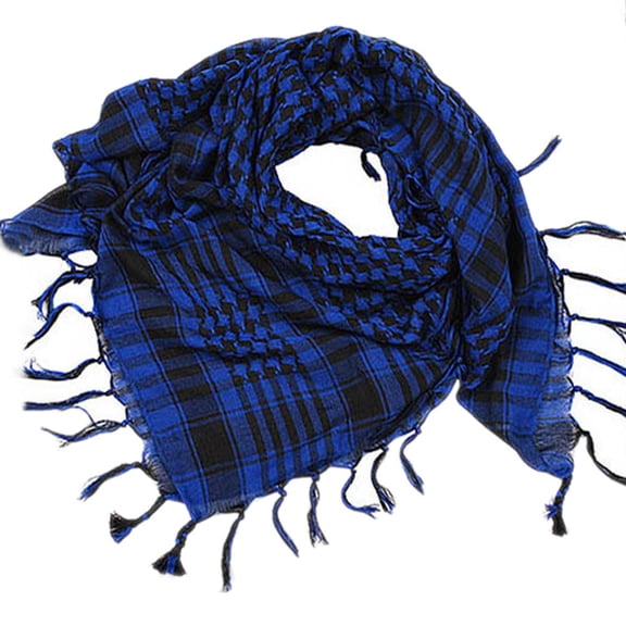 KIHOUT 1PC Unisex Women Men Arab Shemagh Keffiyeh Palestine Scarf Shawl Wrap