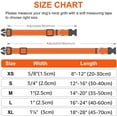 thumbnail image 6 of Reflective Dog Collar,Soft Neoprene Padded Breathable Nylon Pet Collar Adjustable for Extra Large Dogs,Orange,XL, 6 of 18