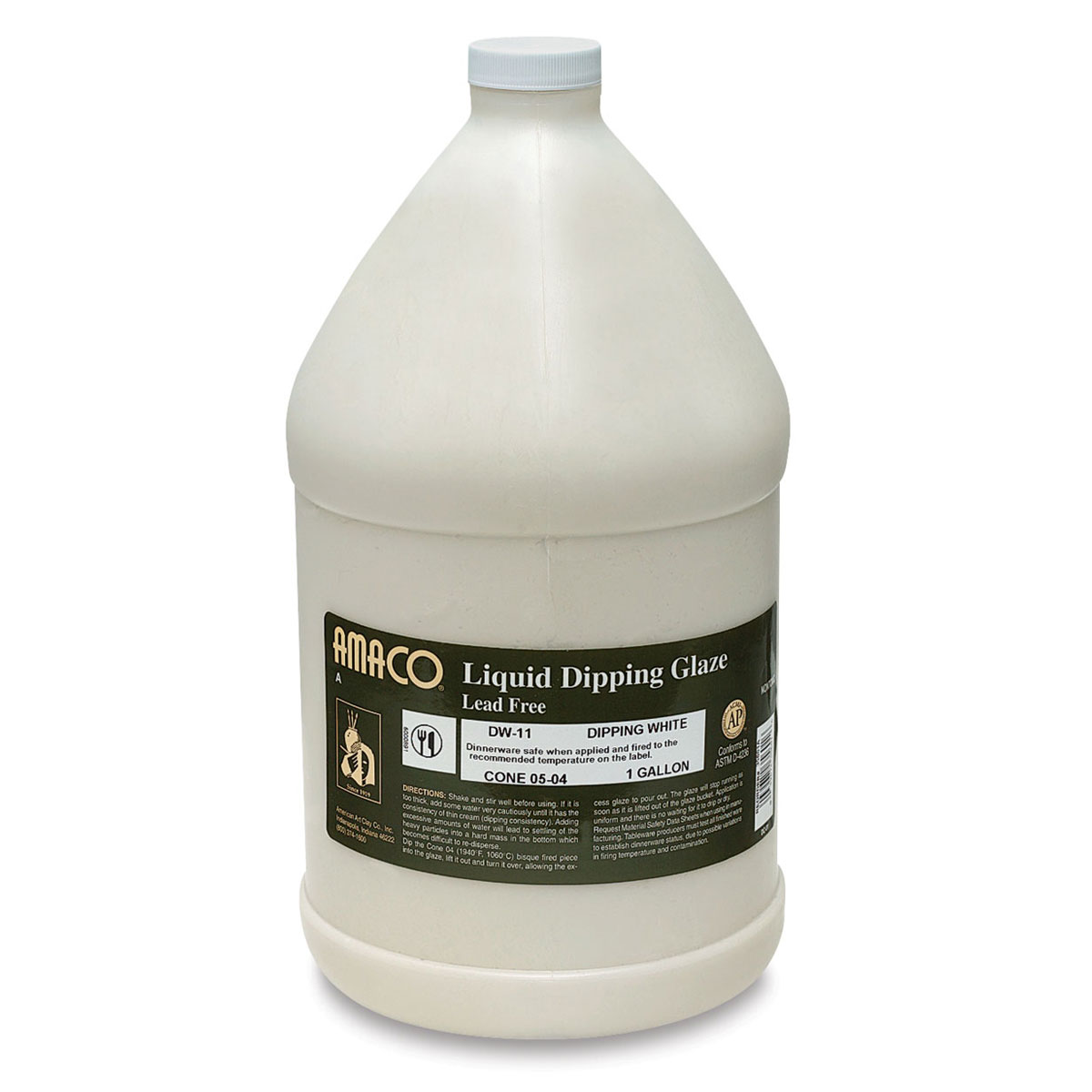 Amaco LeadFree Dipping Glaze, Gallon