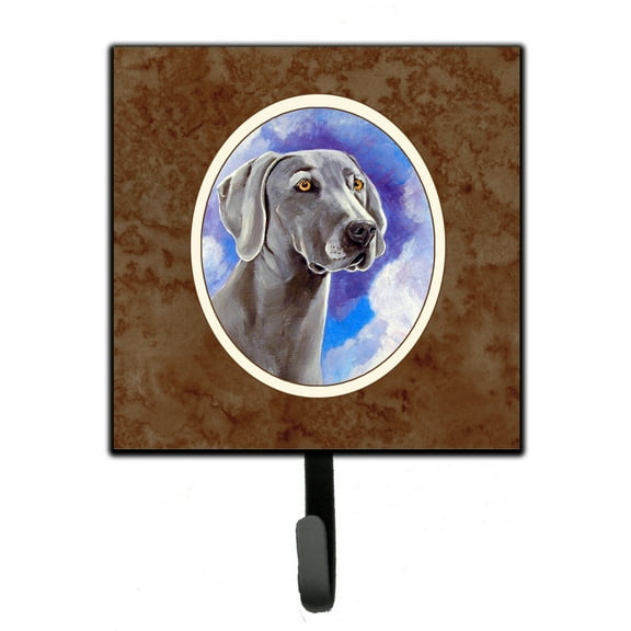 Carolines Treasures 7063SH4 Weimaraner Azure Skies Leash or Key Holder 7Hx4.25W multicolor