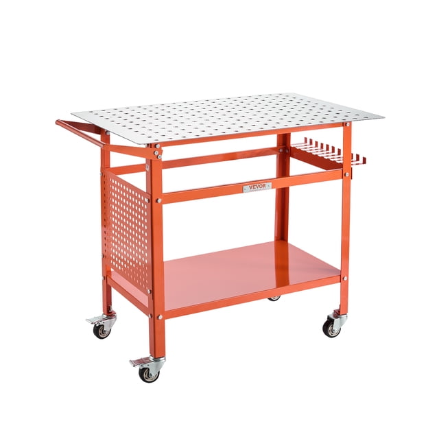 VEVOR Table de Soudage 40"x24 Pouces Table d'Établi de Soudage avec Capacité de Poids Statique de 800LBS