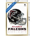thumbnail image 3 of NFL Atlanta Falcons - Drip Helmet 20 Wall Poster, 22.375" x 34", Framed, 3 of 5