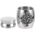 thumbnail image 1 of Mini Urn For Human Ashes With Tree Of Life,memorial Cremation Funeral Decorative Extra Small Ashes Holder Keepsake Gift Stainless Steel Me, 1 of 5