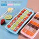 thumbnail image 3 of 3pcs Ice Cube Mold Silicone, Ice Cubes, 24 Cube Ice Cube Molds Happy H, 3 of 5