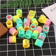 thumbnail image 5 of Juego de 24 piezas de mini juguetes de resorte de plástico arcoíris NQ coloridos, 5 of 5