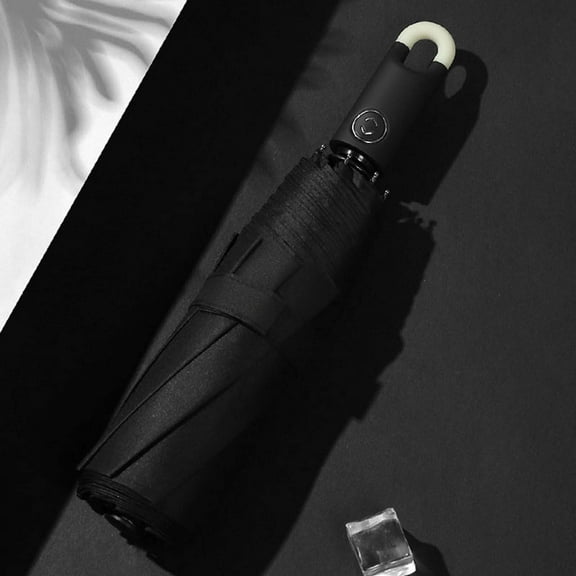 VOAVEKE UmbrellaDonut Hook Umbrella Black Glue Automatic Umbrella Lock Lock Sun Rain Use Sun Protection Protection Sun Umbrella Sun Umbrella