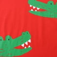thumbnail image 5 of HCNTES Toddler Boy Summer Clothes kid Boy Outfits Crewneck Dinosaur Print Short Sleeve Shirt and Short Toddler Boy Shorts Set, 5 of 9