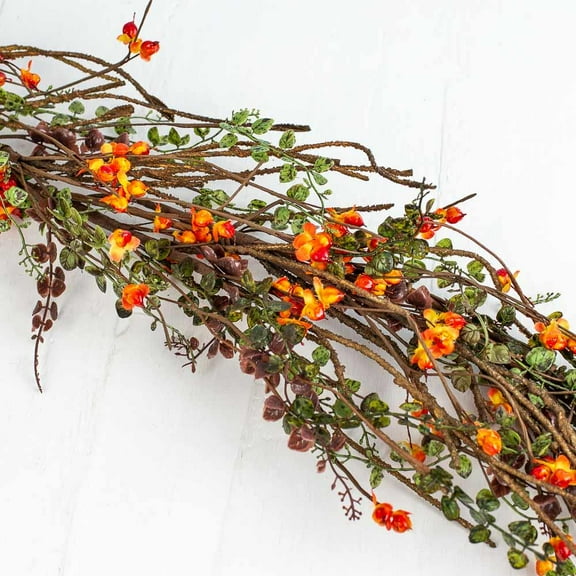 Factory Direct Craft Woodland Artificial Bittersweet Vine Fall Garland