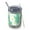 Green Daisy Flower, variant on 12oz Tumblers Black Daisy Flower Colorful Blooms Vacuum Insulated Stainless Steel Travel Tumbler Cups Mug with Lid and Straw for Beer,Coffee,Beverages with Cleaning Brush for Cold Hot Drinks