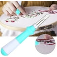 thumbnail image 5 of Sewing Ripper, 2\u2011Color Thread Removing Tools Stainless Steel Sewing Seam Ripper Sewing Tools for Fishing Lines for Threads(Light Green), 5 of 5