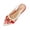 Womens Casual Shoes # Red, variant on Dress Shoes for Women Closed Toe Pointed Front Slingback Flats Canvas Texture Elegant Botanical Embroidery Chunky Chain Link Hardware Office Evening Party Shoes