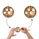 thumbnail image 2 of Gibobby One's 2022 Tag Pendant Christmas Family Wood Tree Gift Loved Pendant DIY Disc Pendant Member Decoration & Hangs(Brown), 2 of 5