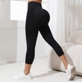 thumbnail image 2 of UngA High Waisted Leggings for Women Full Length Soft Tummy Control High Waisted Yoga Pants for Athletic Workout Yoga Leggings for Women Black,XXL, 2 of 8