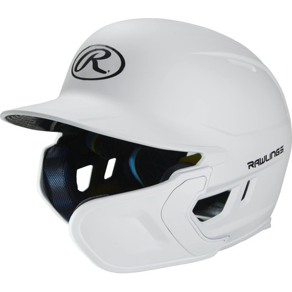 Casco de bateo Rawlings MACH ADJUST Junior Matte White