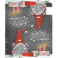 thumbnail image 2 of Christmas Gnome Mailbox Covers Magnetic Winter Snowflakes Elf Mailbox Cover Large Size 25.5" X 21" Let it Snow Mailbox Wraps Post Letter Box Cover Garden Decorations, 2 of 8