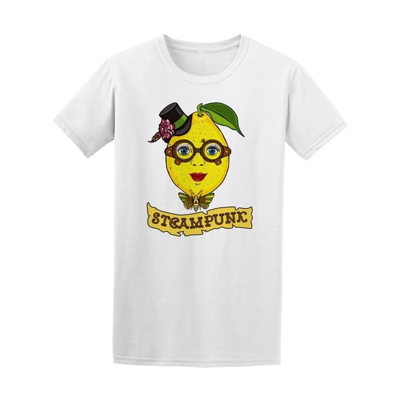 Mrs Lemon Drawing Stemapunk Tee Men's -Image by Shutterstock