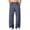 Blue, variant on Kaemgyyd Big and Tall Men's Baggy Wide Leg Sweatpants Side Striped Pants with Drawstring Waist Trousers Streetwear Travel Clothes(White,X-Large)