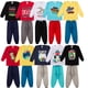 thumbnail image 2 of Kit Surtido 6 Piezas Ropa Hombre Temporada Media Invierno – 3 Camisetas Manga Larga + 3 Pantalones Deportivos del 1 al 10 – Promoción – Kit 3 Conjuntos - Blusa Manga Larga con Pantalón Deportivo Niño Deng Xun unisex, 2 of 2