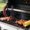 Black, variant on Portable BBQ Grill Outdoor Cooking Tool Hotdog Sausage Barbecue Accessories Camping Picnic