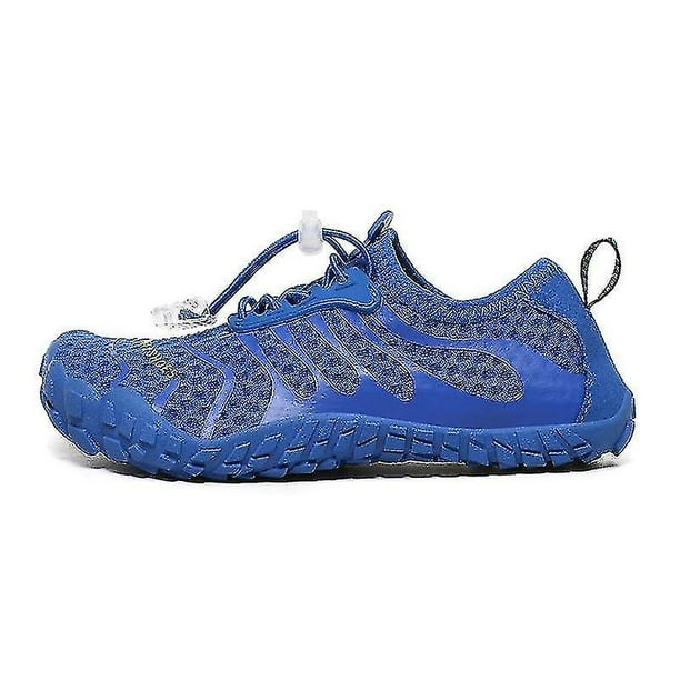 River Barefoot Trainers - Grey / Blue