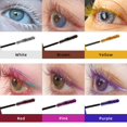thumbnail image 4 of Rímel de Ojos XUQIANG 4 colores maquillaje colorido resistente al agua pestañas alargadas fiesta Club Cosplay suave, 4 of 5