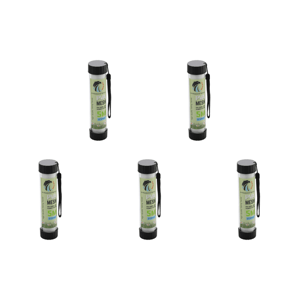 5uds. Malla Soluble en Agua 5m PVA Red de Pesca Relleno Red de Pesca (5mx37mm)
