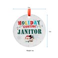 thumbnail image 5 of Janitor Christmas Ornament, Xmas Hanging Ornament, Mother’S Day Ornament, Valentine Ornament Gift, Celebration Hanging Decor, Keepsake 2025, 5 of 5