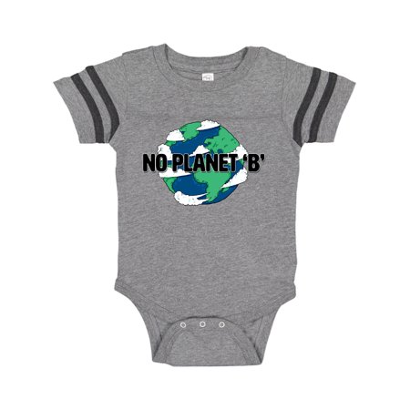 

Inktastic No Planet B with Cartoon Earth Gift Baby Boy or Baby Girl Bodysuit