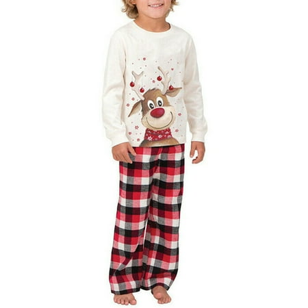 

Calsunbaby Family Matching Women Kids Christmas Pyjamas Xmas Pajamas Set Mom M
