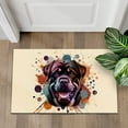 thumbnail image 4 of Rottweiler Portrait Watercolor Vintage Retro Styles Doormat Rottie Dog Lover Gifts Idea Indoor Outdoor Welcome Mat - 00001, 4 of 5