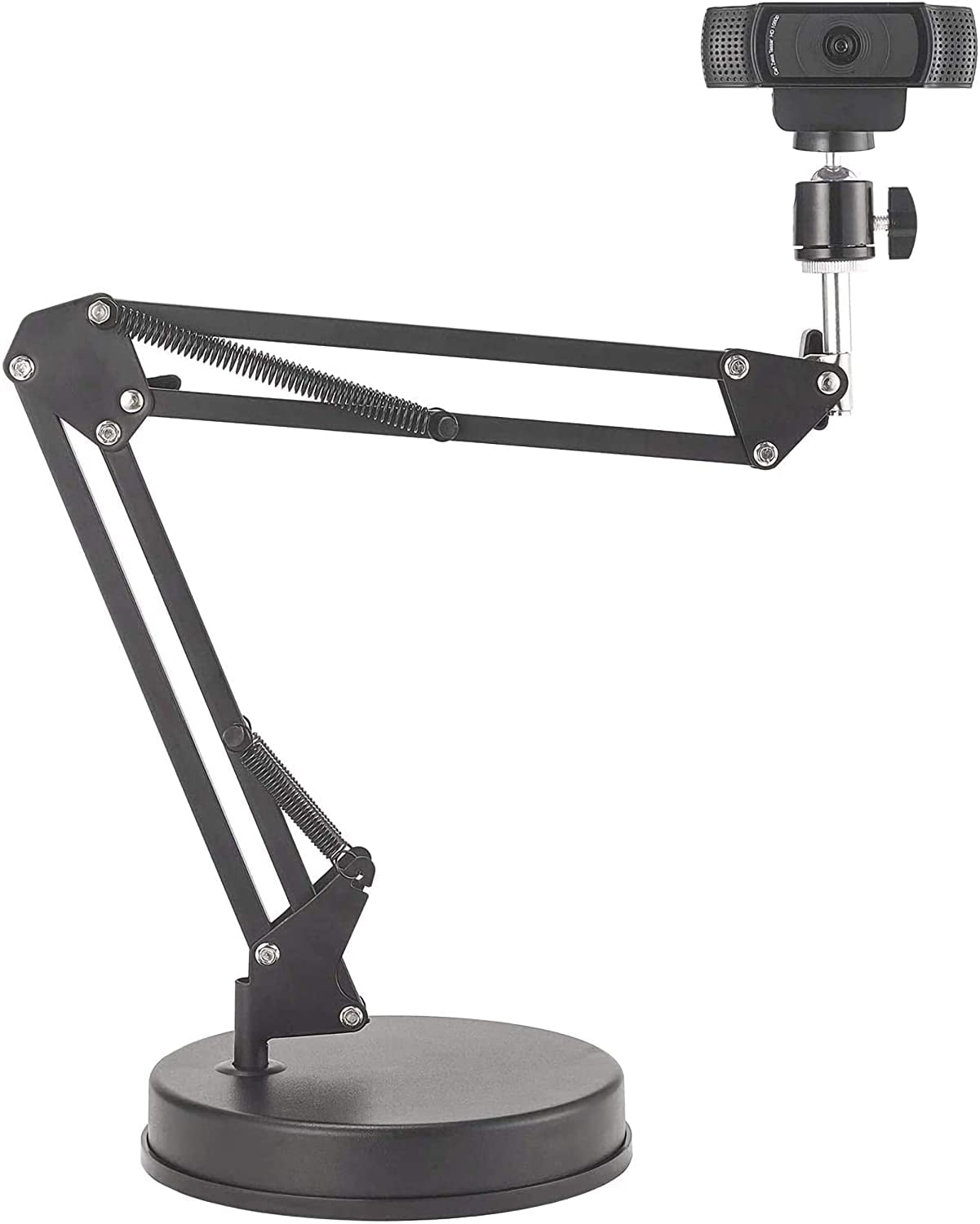 cam Holder 22Inch Scissor Arm Stand With Suspension And Base, For