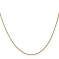 thumbnail image 2 of Diamond2Deal 10k Yellow Gold .85mm Spiga Chain Necklace for Women 16", 2 of 5