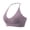 Purple, variant on BadPiggies Bralettes for Women Halter Sports Bras, Backless Deep V Neck Padded Adjustable Spaghetti Strap Workout Yoga Bra Crop Tops