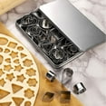 thumbnail image 3 of 30pcs/box Stainless Steel Cookie Tools Embossing Machine Cookie Cutter DIY Fondant Cake Mold Pastry Decoration Baking Accessorie, 3 of 6