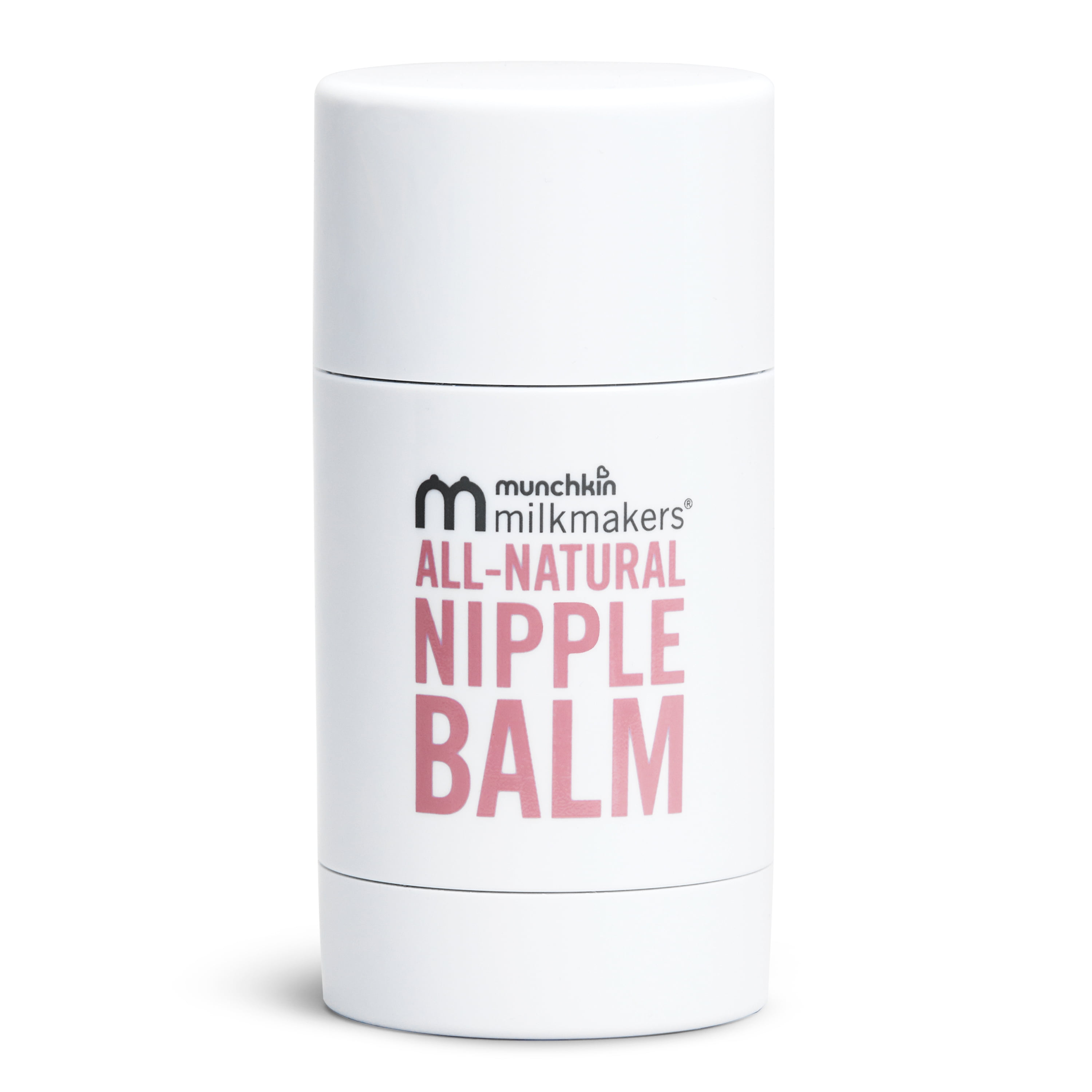 Munchkin Milkmakers All-Natural Soothing Nipple Balm for Breastfeeding Moms with Mess-Free Applicator