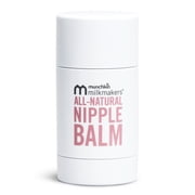 Munchkin Milkmakers All-Natural Soothing Nipple Balm for Breastfeeding Moms with Mess-Free Applicator