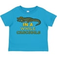 thumbnail image 3 of Inktastic In a While Crocodile with Cool Green Crock in Sunglasses Boys or Girls Toddler T-Shirt, 3 of 5