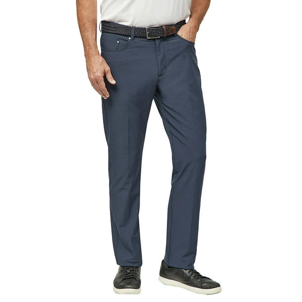 Greg Norman Men’s 5 Pocket Pant – Blue, 40 x 34 - Walmart.com